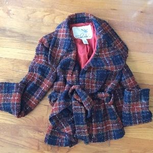 Last call before goodwill!!! Plaid Jacket